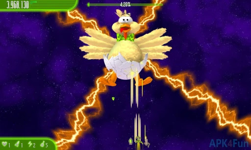 Chicken Invaders 4 Easter Screenshot Image