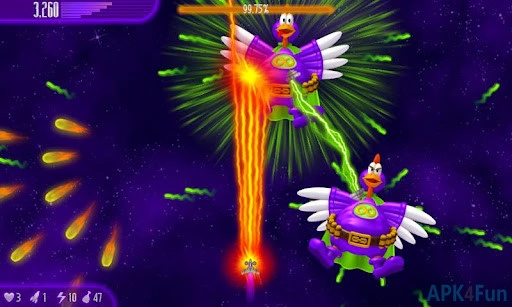 Chicken Invaders 4 Screenshot Image