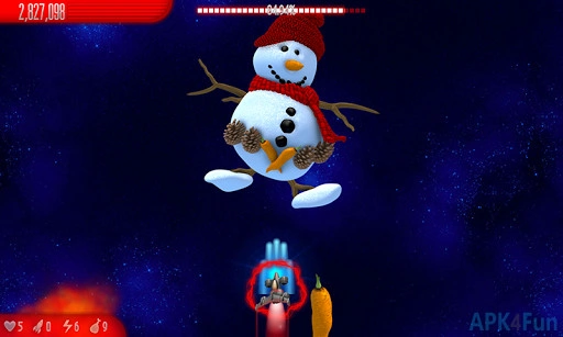 Chicken Invaders 5 Xmas Screenshot Image