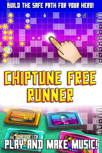 Chiptune Free Runner Screenshot Image