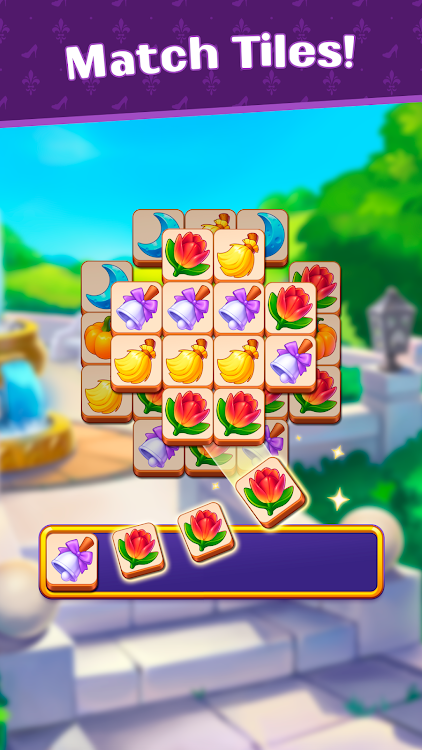 #1. Cinderella: Royal Tile Match (Android) By: NIKA GAMES PUBLISHING LTD