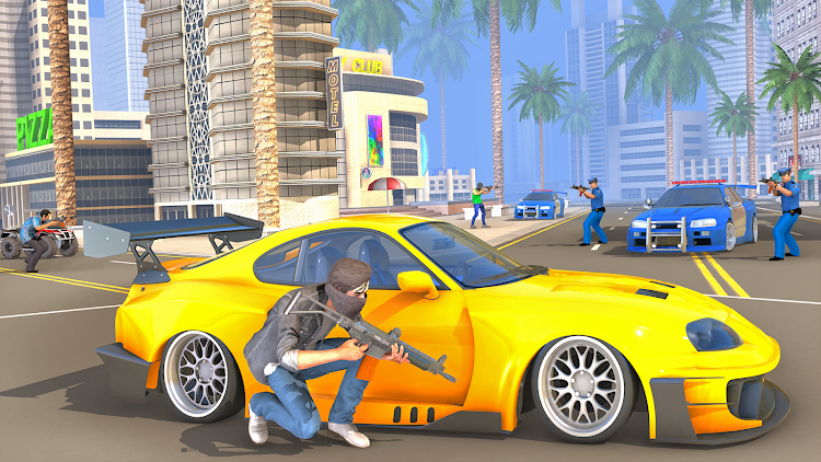 #1. City Gangster: Crime Simulator (Android) By: Games Stop Studio