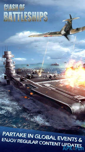 Clash of Battleships Screenshot Image