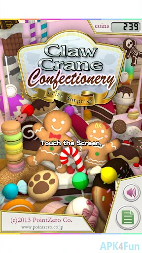 Claw Crane Confectionery Screenshot Image