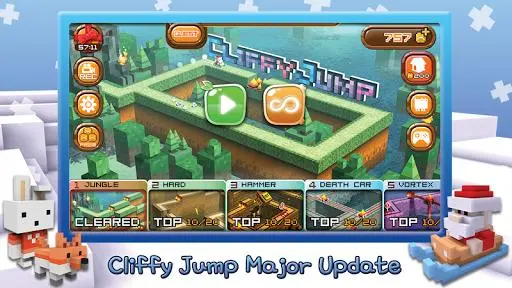 Cliffy Jump Screenshot Image