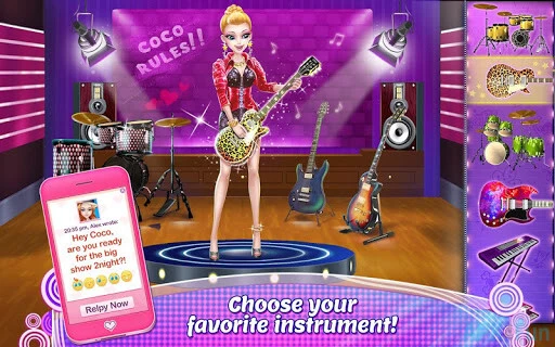 Coco Rock Star Screenshot Image