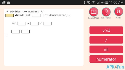 CodeShuffle Screenshot Image