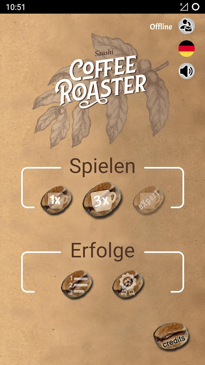 #1. Coffee Roaster (Android) By: Brettspielwelt GmbH