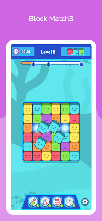 #1. Color Block Crush (Android) By: blue dog