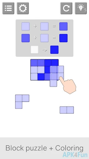 Coloring Block Puzzle Screenshot Image