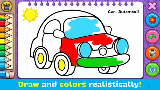 Coloring & Learn Screenshot Image