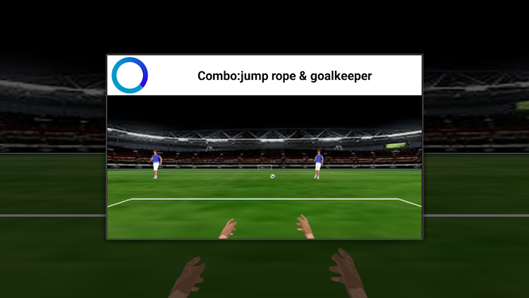 #1. Combo:jump rope & goalkeeper (Android) By: Ya-Chu Yang