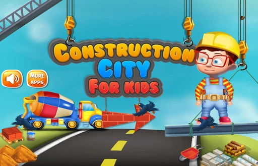 Construction City For Kids Screenshot Image