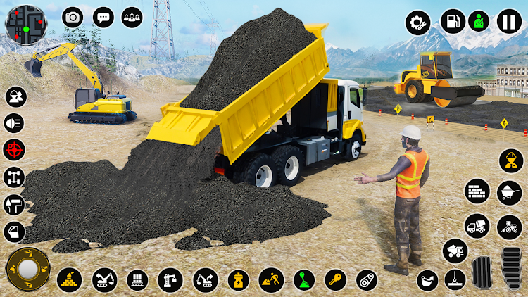 #1. Construction Dump Truck Game (Android) By: Mobile Games Hive