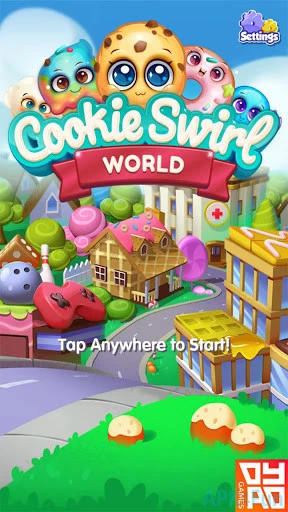 Cookie Swirl World Screenshot Image