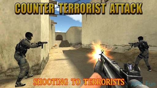 Counter Terrorist Attack Death Screenshot Image