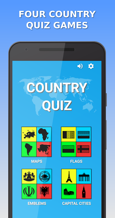 #1. Country Quiz (Android) By: Telum Apps