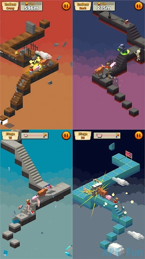 Cow Pig Run Tap Screenshot Image