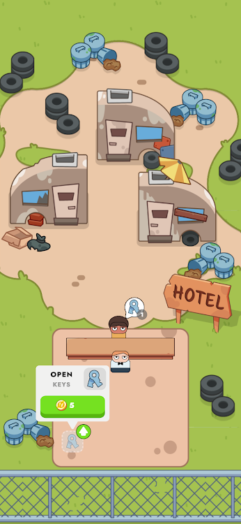 #1. Cozy Hotel: Idle Game (Android) By: uniQore LLC