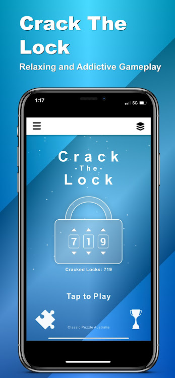 #1. Crack The Lock (Android) By: Classic Puzzle Australia