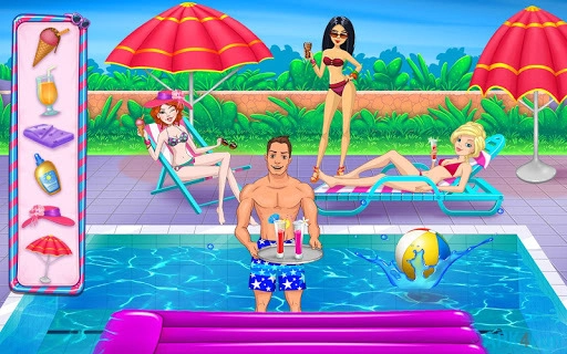 Crazy Pool Party Screenshot Image