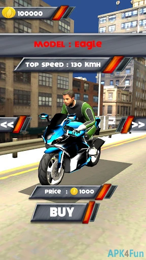 Crazy Racing Moto Screenshot Image