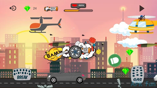 Crazy Tire 2D Screenshot Image