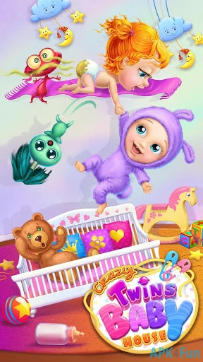 Crazy Twins Baby House Screenshot Image