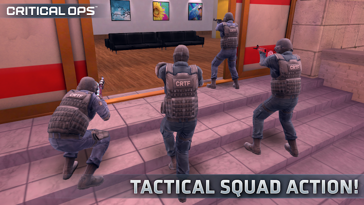 #1. Critical Ops: Multiplayer FPS (Android) By: Critical Force Ltd.