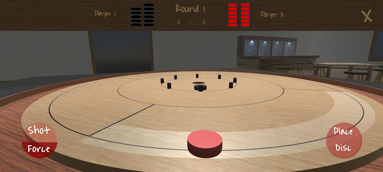 #1. Crokinole Duel (Android) By: Jablon Dev