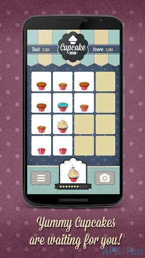 Cupcake 2048 Screenshot Image