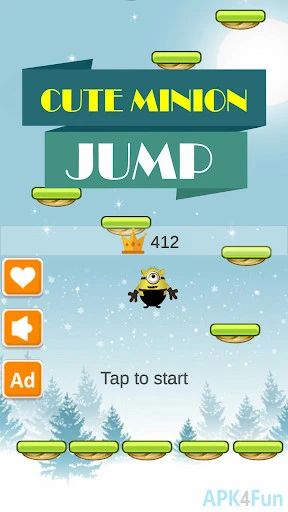 Cute Minion Jump Screenshot Image