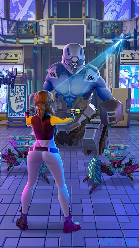 Cyberpunk Hero Screenshot Image