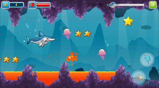 Daddy Shark Adventure Screenshot Image