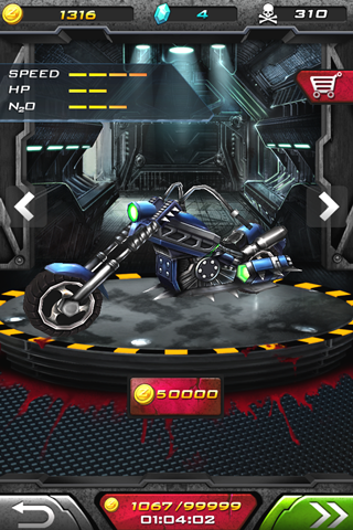 #1. Death Moto 2 : Zombile Killer (Android) By: Icloudzone Shooter GAMES