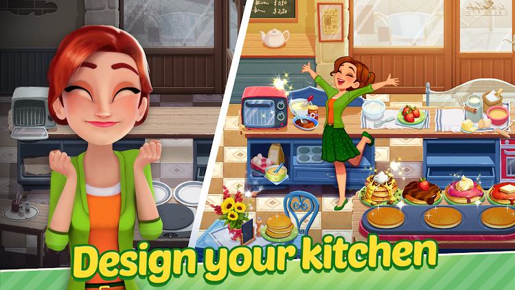 #1. Delicious World - Cooking Game (Android) By: GameHouse Original Stories