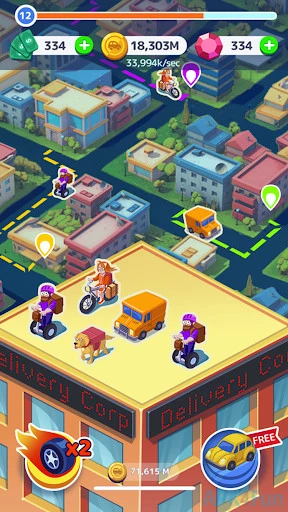 Delivery Corp Screenshot Image