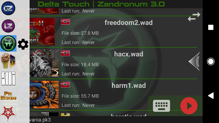 #1. Delta Touch [9 x Doom engines] (Android) By: Open Touch Gaming