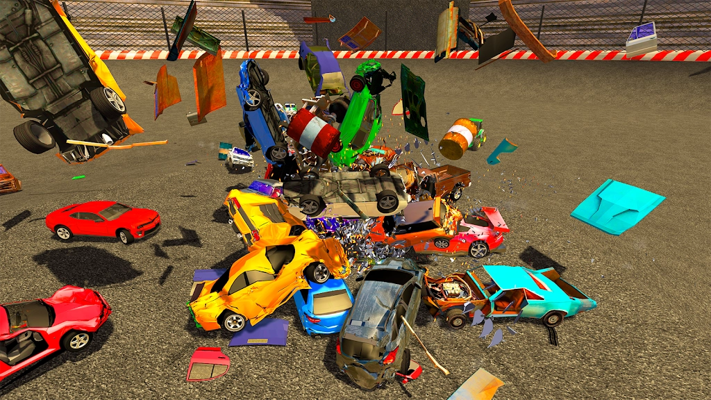 Demolition Derby Mad Car Crash Screenshot Image