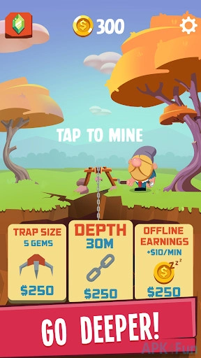 Diggy Diggy Miner Screenshot Image