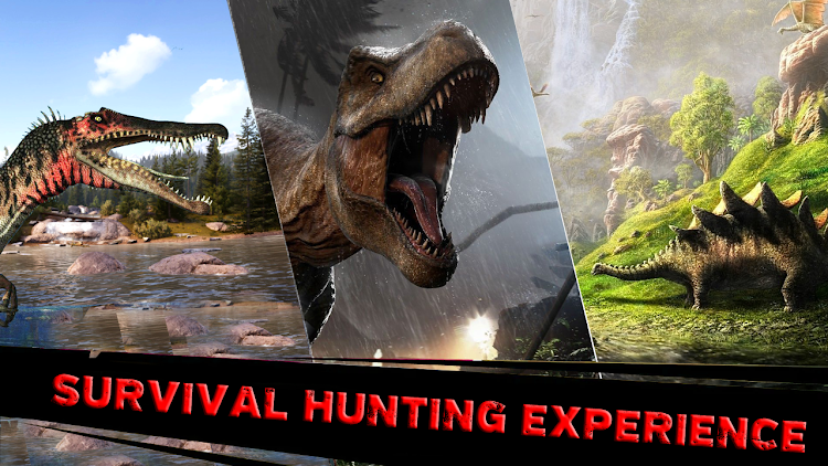 #1. Dino Hunting: Dinosaur games (Android) By: TGame-Studio