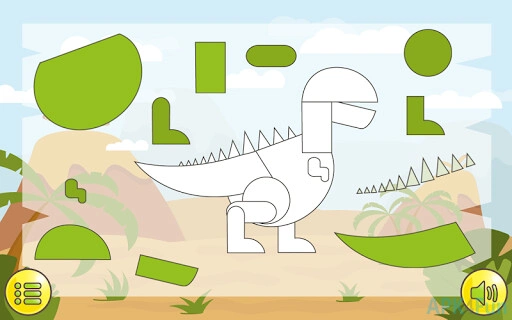 Dino Puzzle Screenshot Image