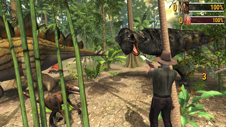 #1. Dino Safari: Evolution-U (Android) By: JurassicApps