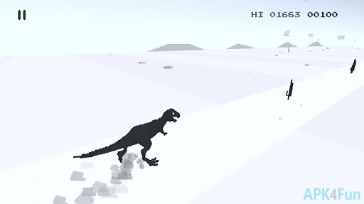 Dino T-Rex 3D Run Screenshot Image