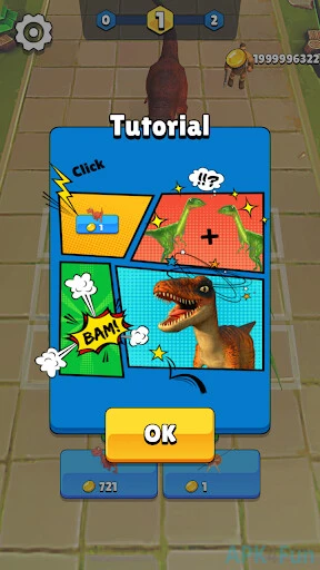 Dinosaur Merge Master Screenshot Image