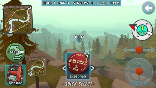 Disc Golf Valley Screenshot Image