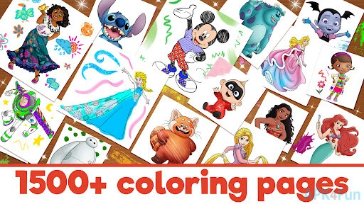 Disney Coloring World Screenshot Image