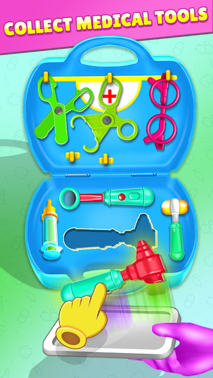 #1. Doctor Play Sets - Kids Games (Android) By: Technorex Softwares