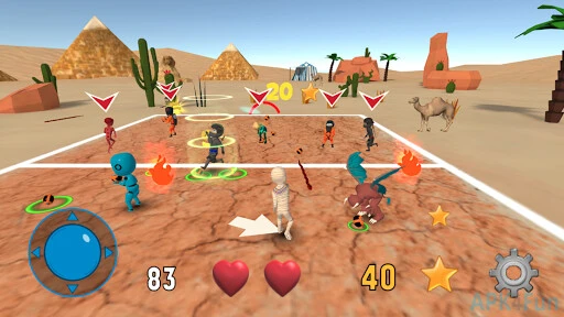 Dodgeball Arena Screenshot Image