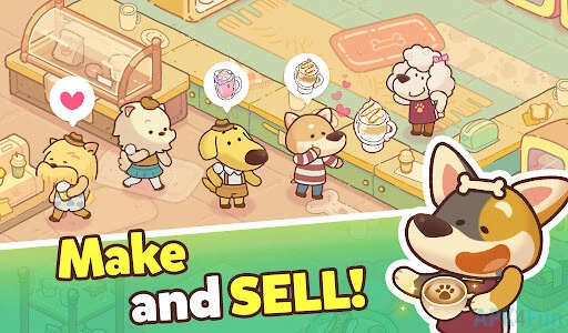 Dog Cafe Tycoon Screenshot Image